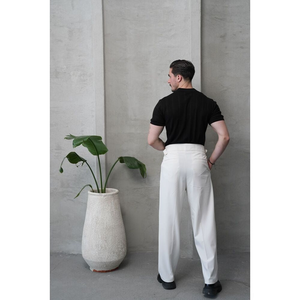 Siyah Polo Yaka Triko