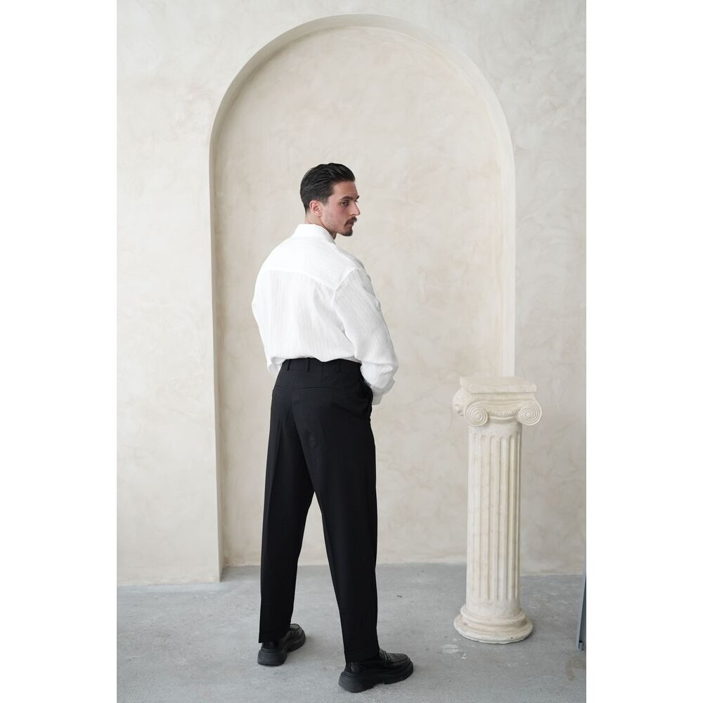 Rahat Kalıp Erkek Gömlek - Beyaz