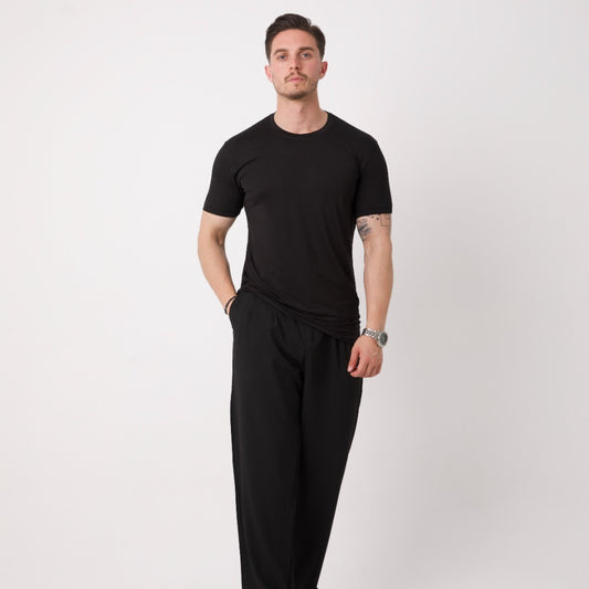 Basic Siyah Erkek Tişört